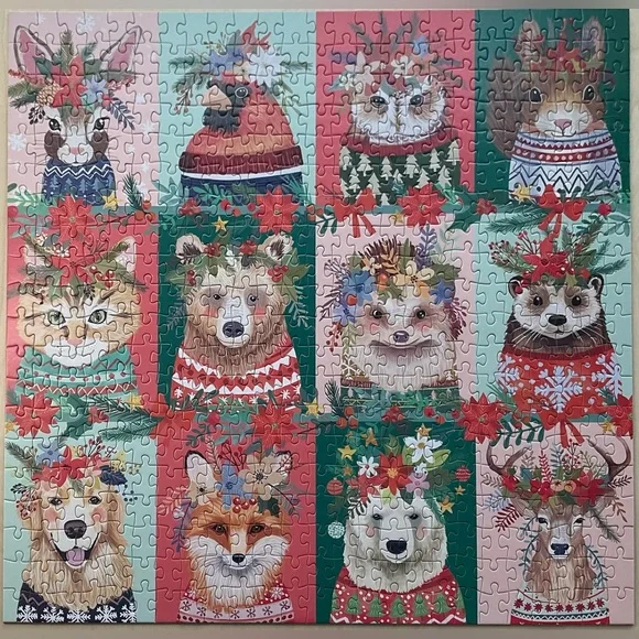 Galison “Furry and Bright” 500 piece puzzle - Picture 3 of 3